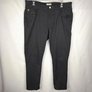 Peter Millar EB66 Performance Five Pocket Pants Black 36x32 Golf Casual Dress
